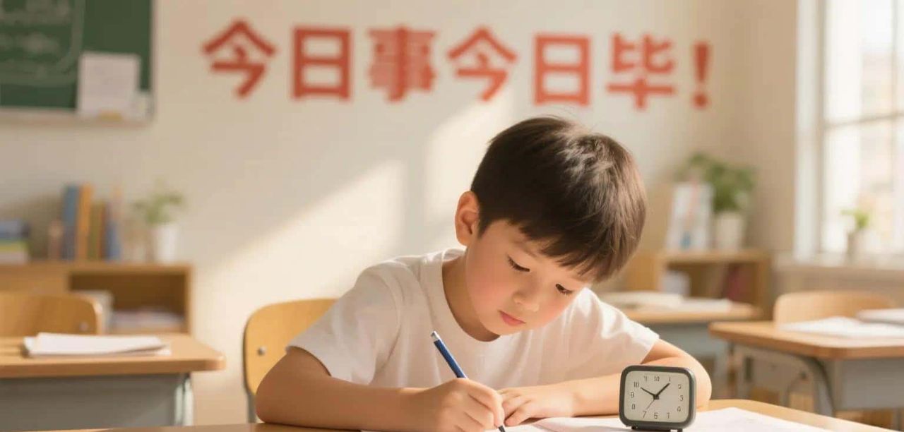 娃开学了，咋才能帮他把懒散的心收回来呀？