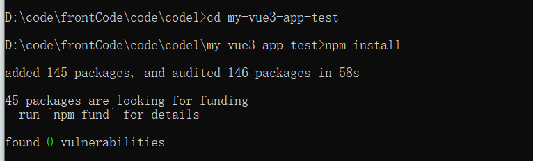前端vue3入门学习