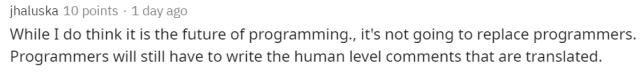 看看函数名和注释,AI自动生成代码,程序员:这不真实,我要失业