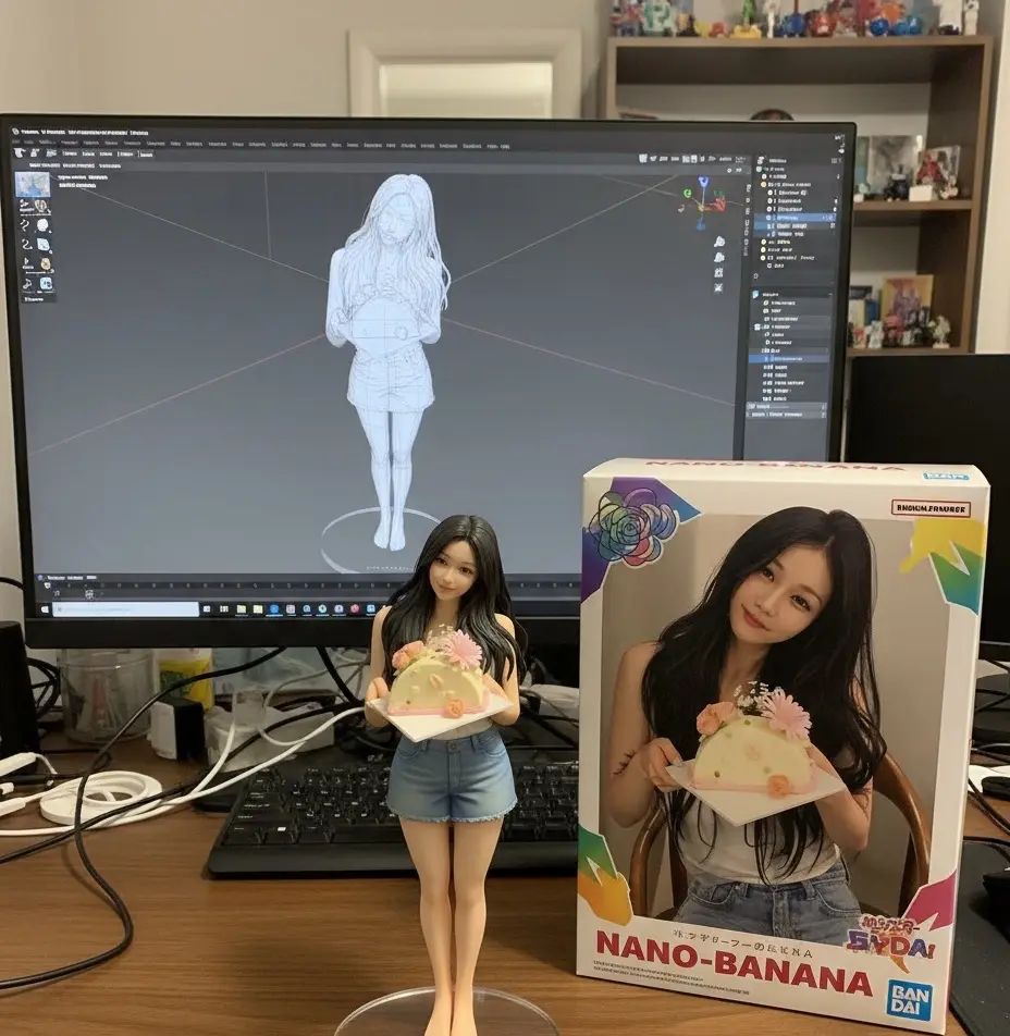 AI免费制作自己的专属3D手办