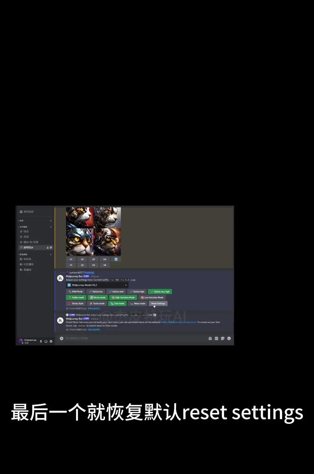 midjourney初级入门结语与概念图