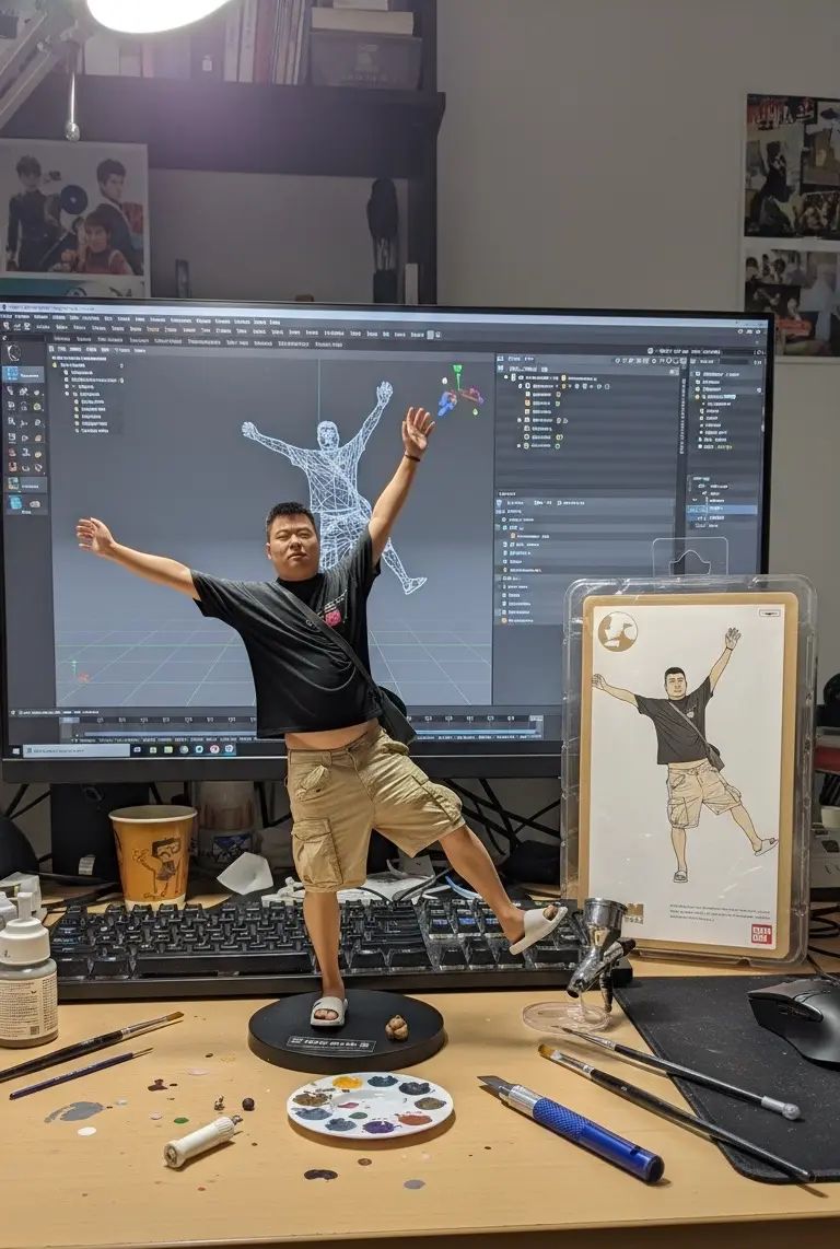 3D手办生成教程