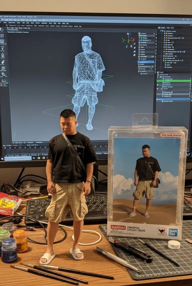 3D手办生成教程