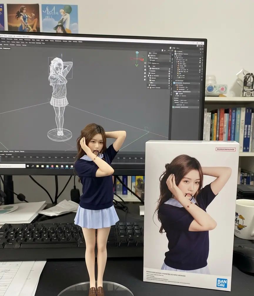 AI免费制作自己的专属3D手办