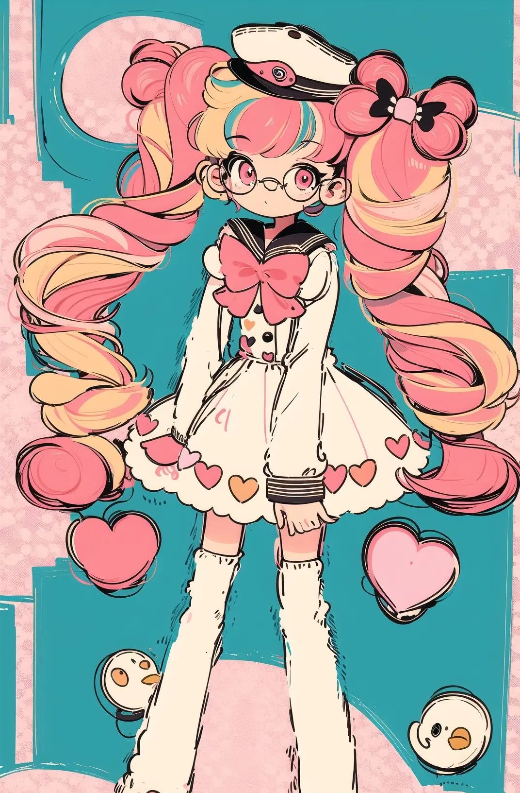 ai绘画之可爱画风