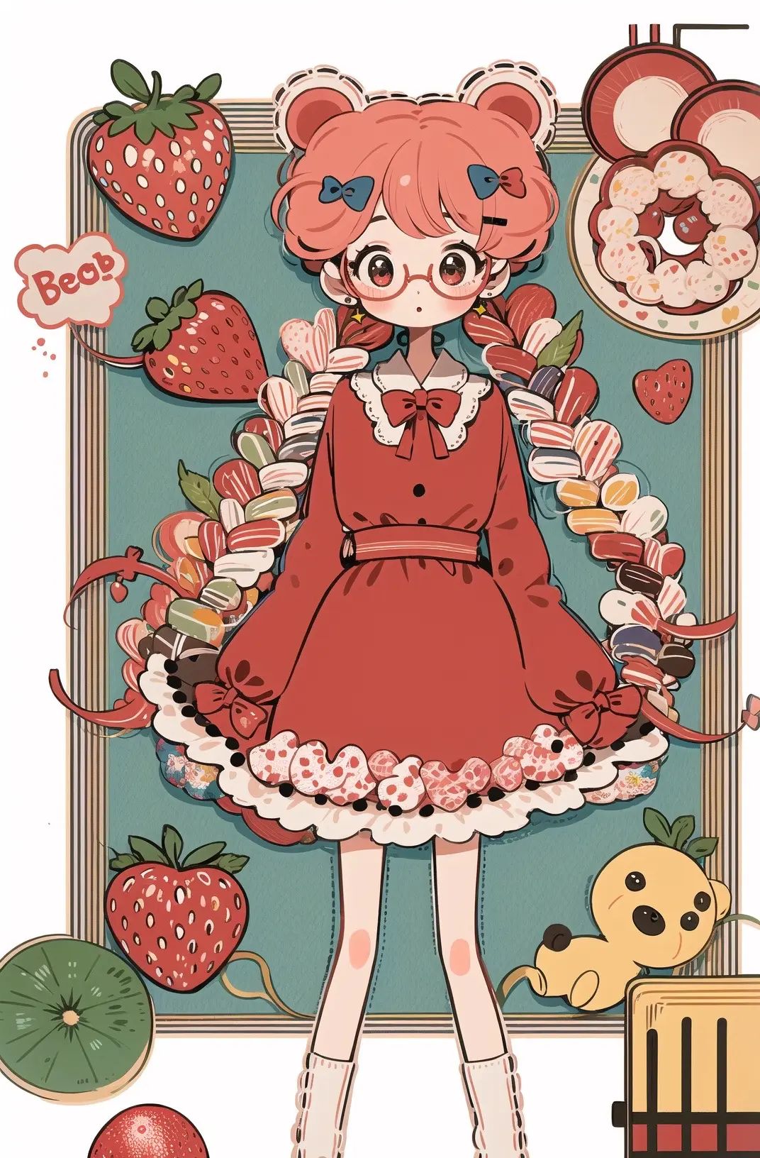 ai绘画之可爱画风