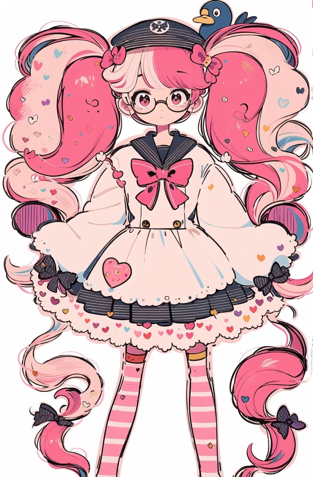 ai绘画之可爱画风