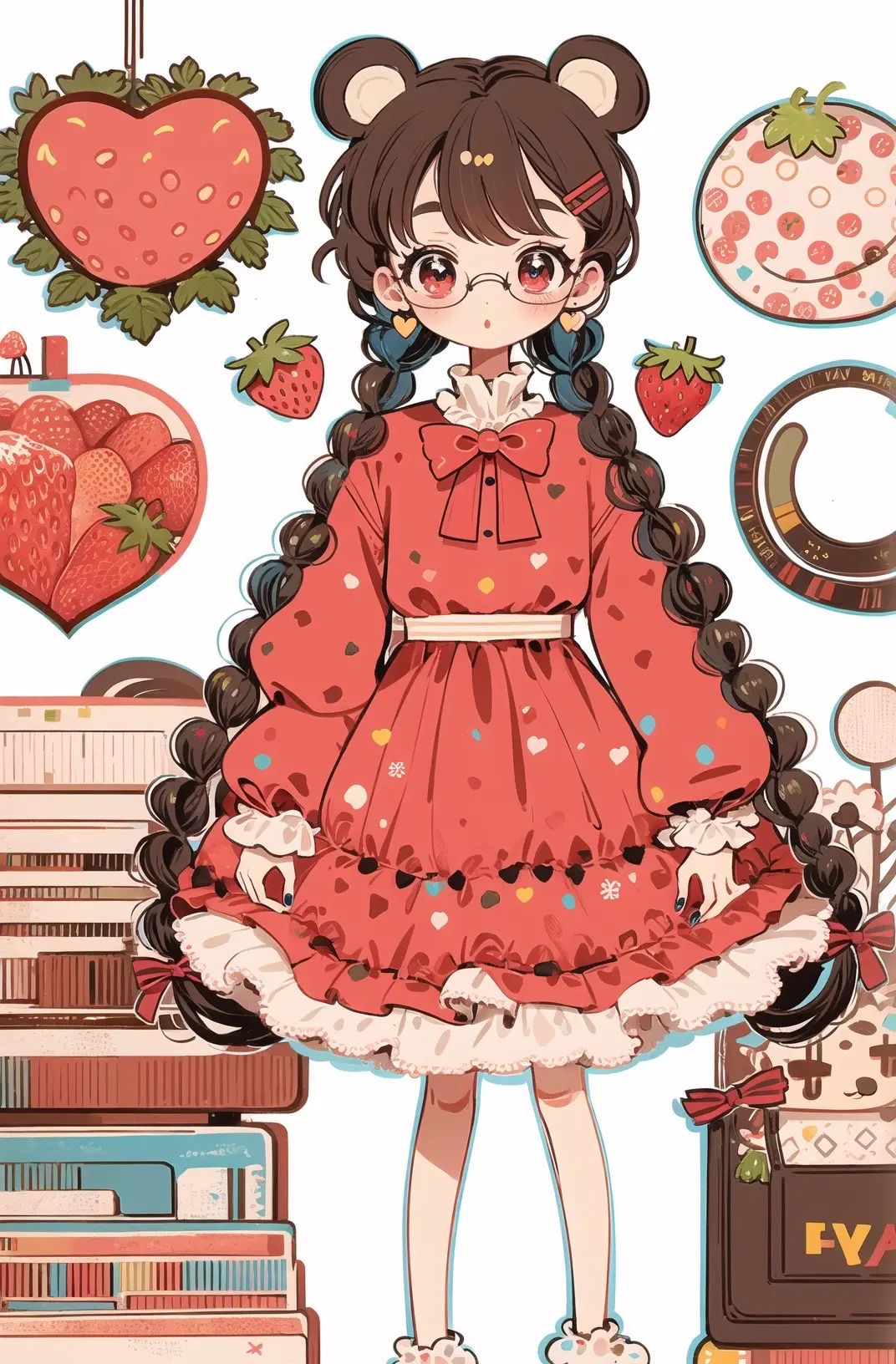 ai绘画之可爱画风