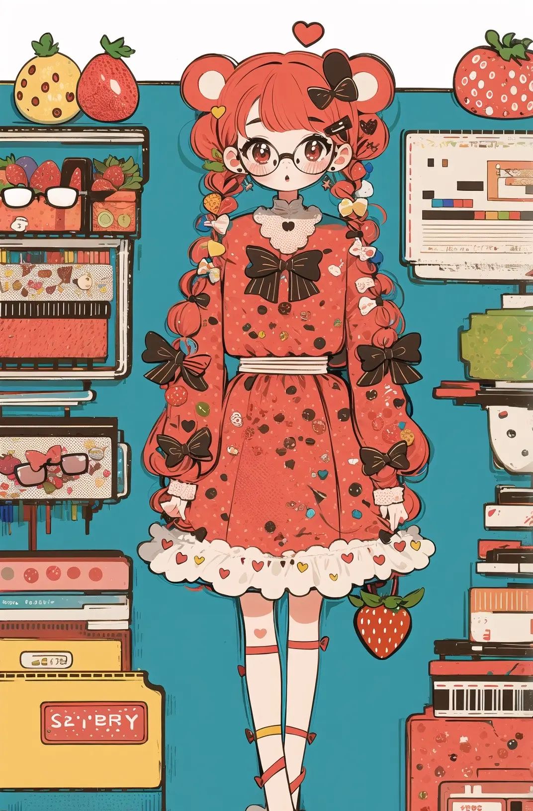 ai绘画之可爱画风