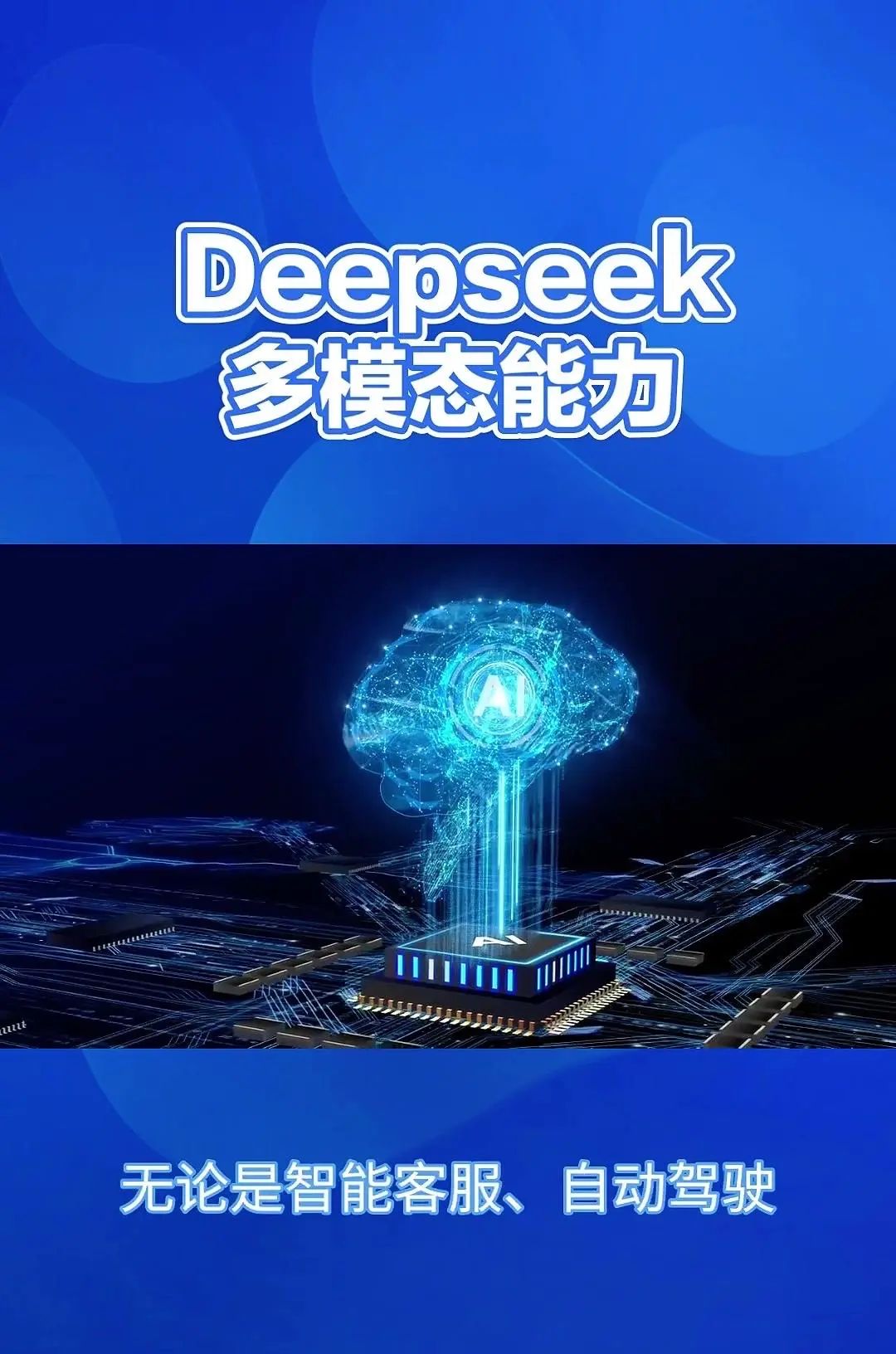 DeepSeek：多模态AI，重塑信息处理 Deepsig的多模态能力，简单来说就是它能够同时理解和处理来自不同来源的信息
