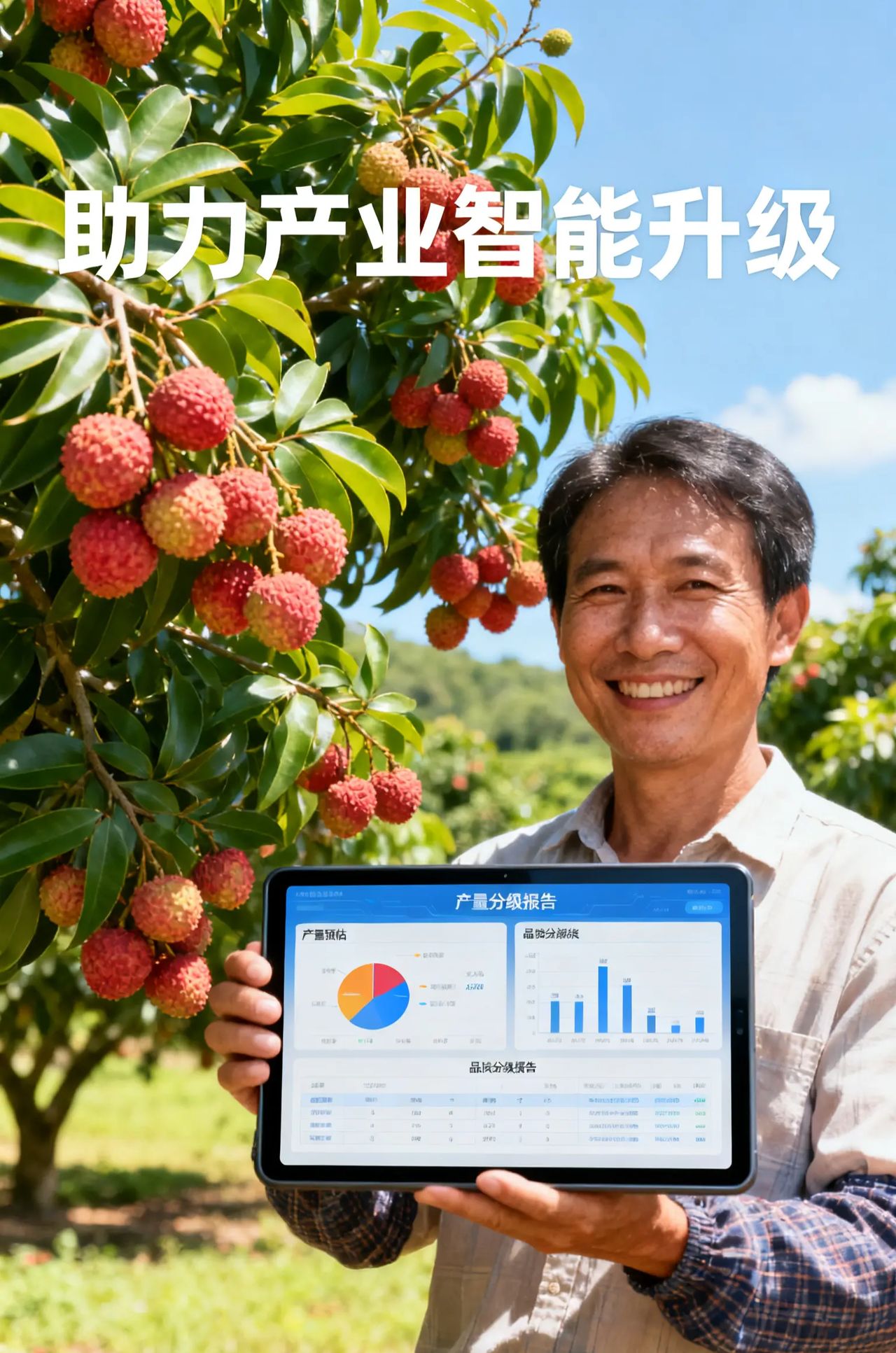 无人机对荔枝果实品种实时精准识别