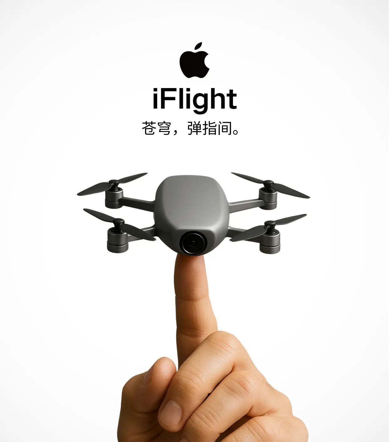 苹果无人机iFlight｜ai概念创意