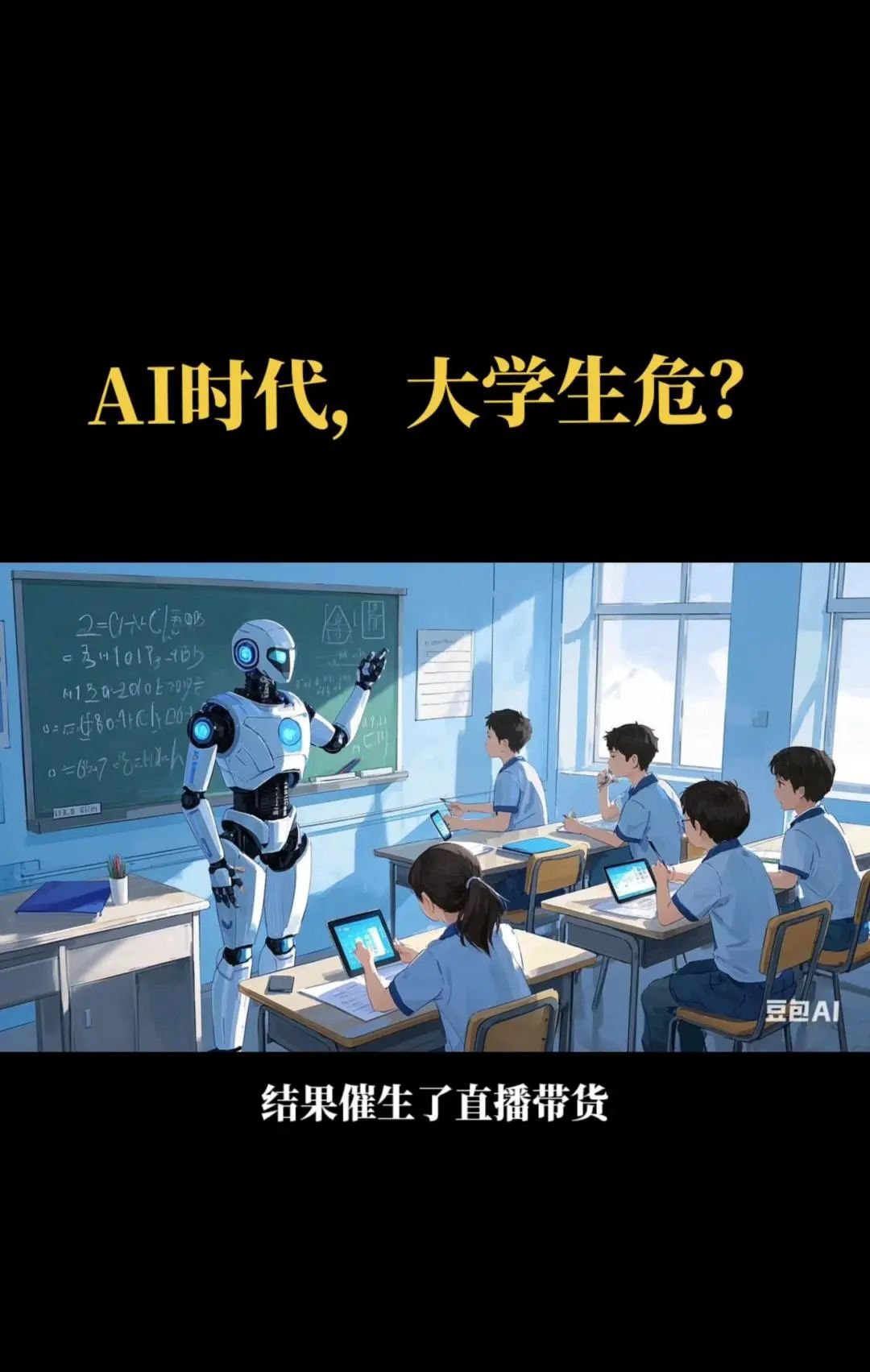 AI时代,大学生就业受影响