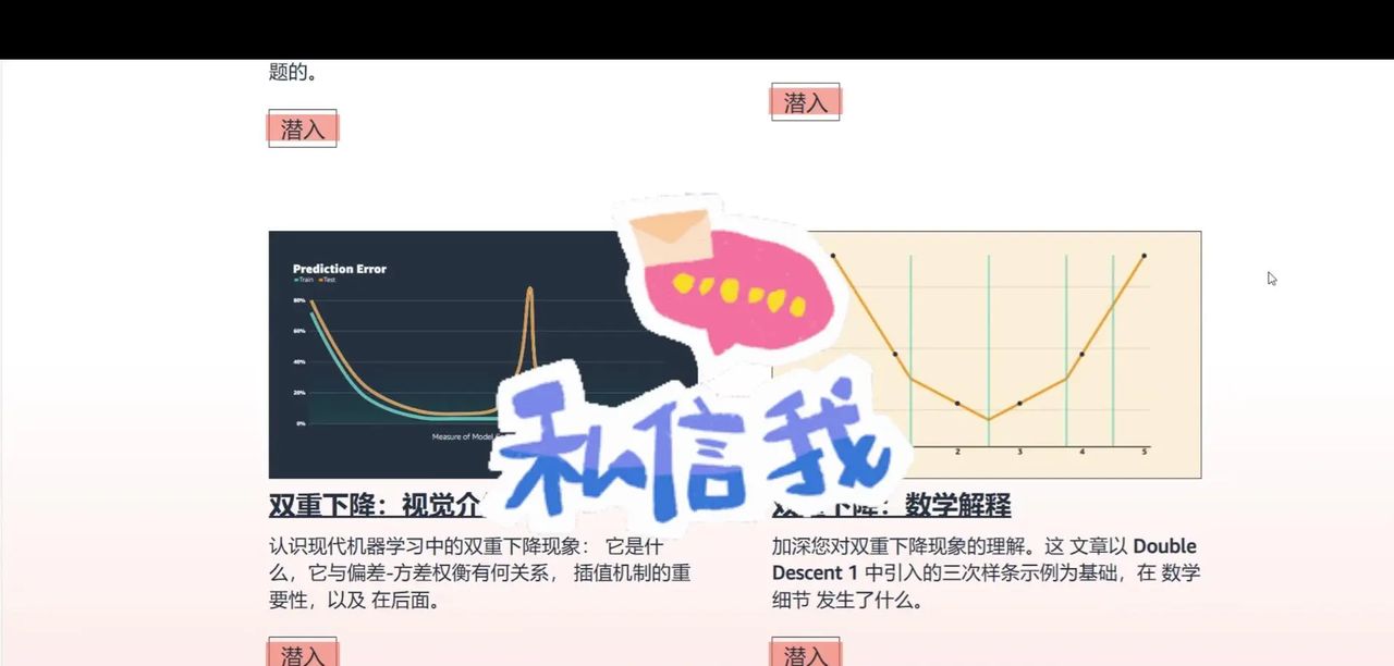 机器学习核心概念的可视化解释