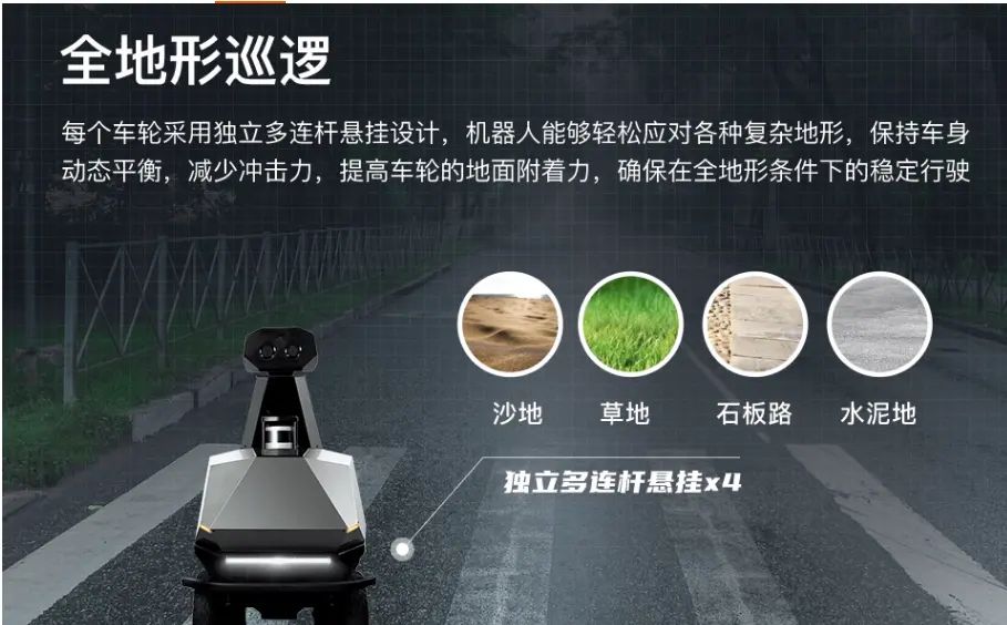 室外巡逻机器人~