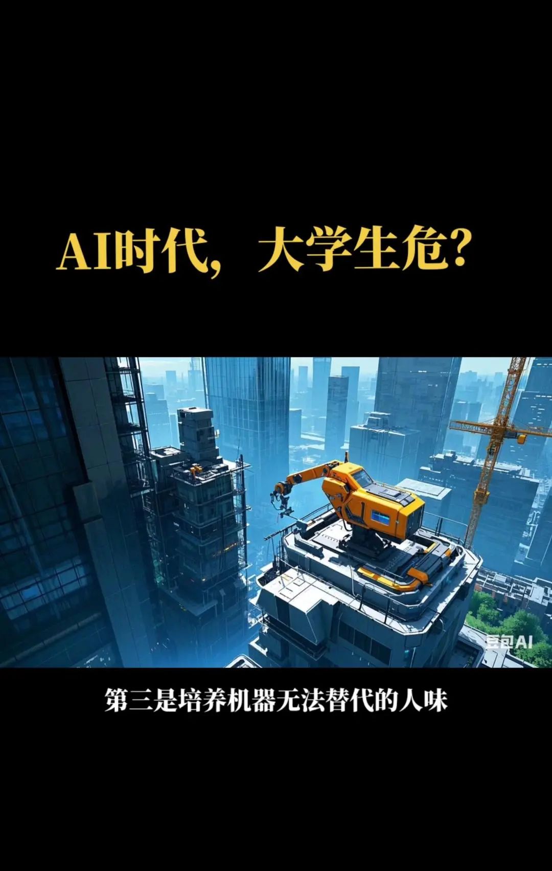 AI时代,大学生就业受影响