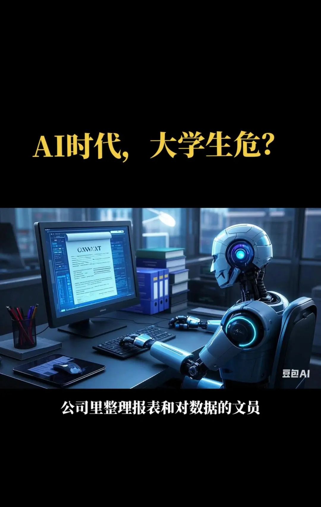 AI时代,大学生就业受影响