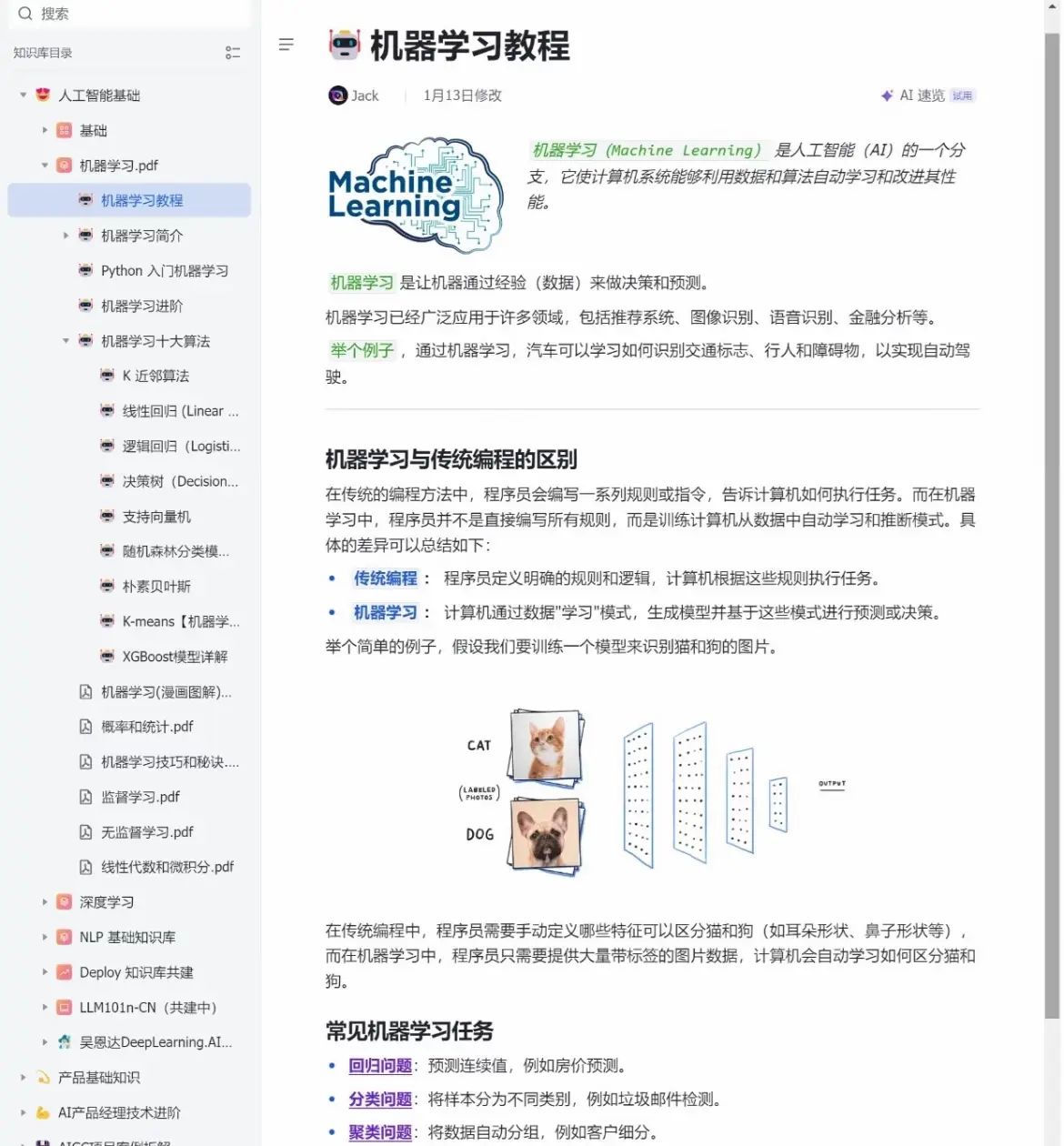 我们机器学习有自己的作业帮