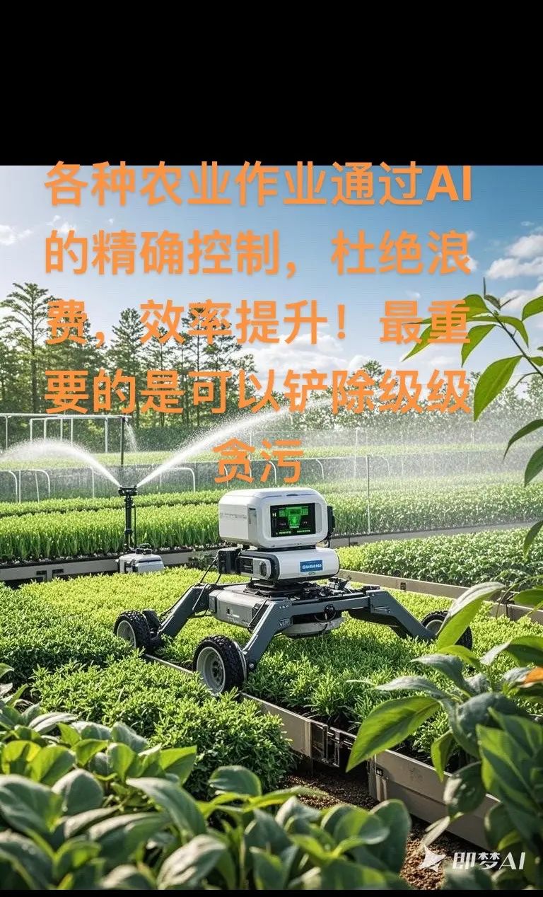 未来农业智能化将呈现出几大趋势 技术应用方面 • AI深度融合：AI将更广泛地应用于农业生产全流程