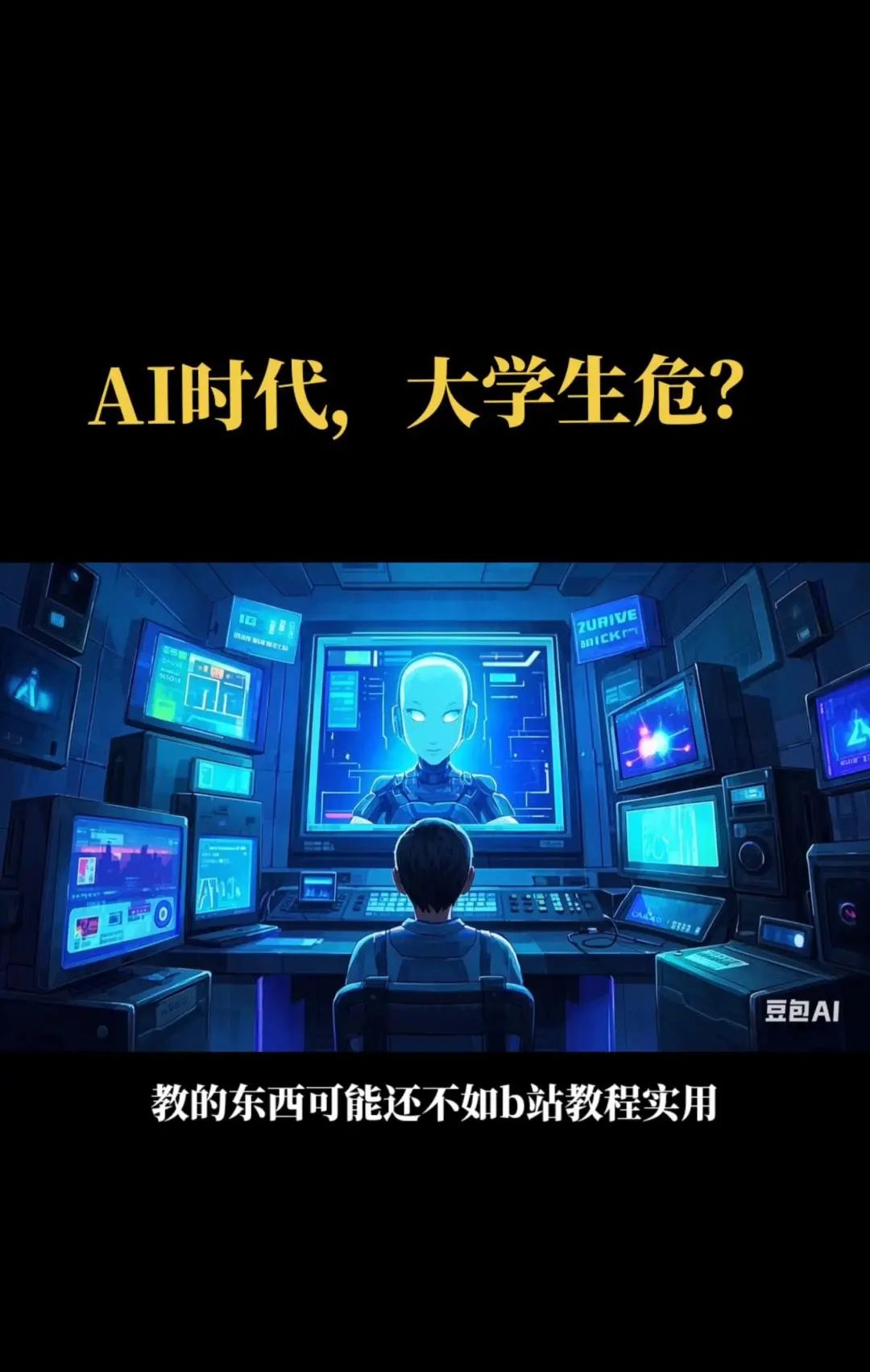 AI时代,大学生就业受影响