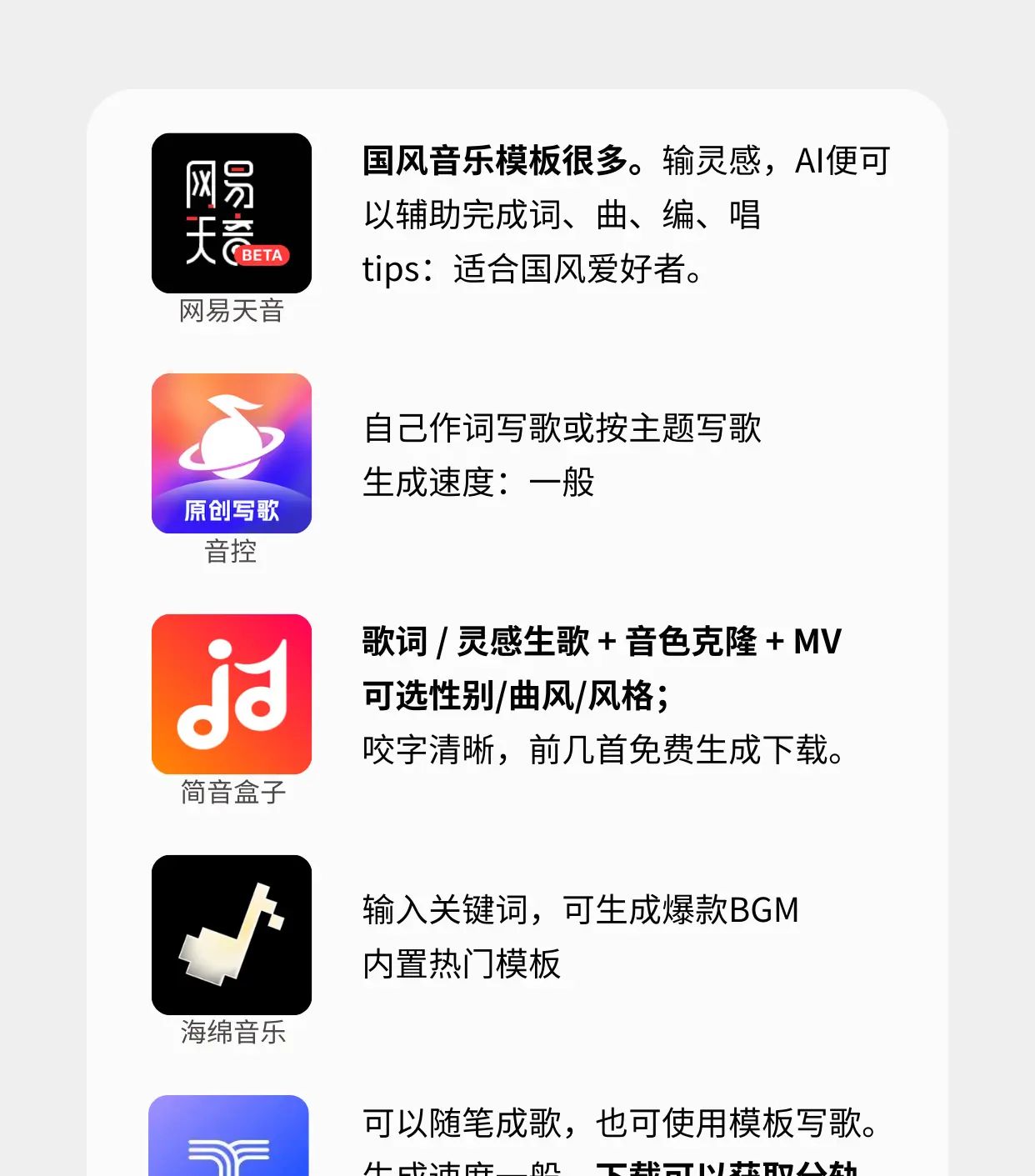 已收藏！AI音乐软件测评合集 √