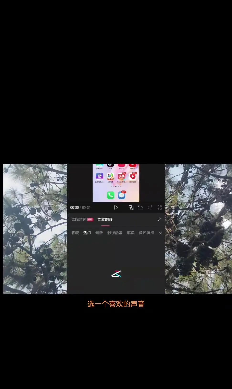 给视频配上音的方法