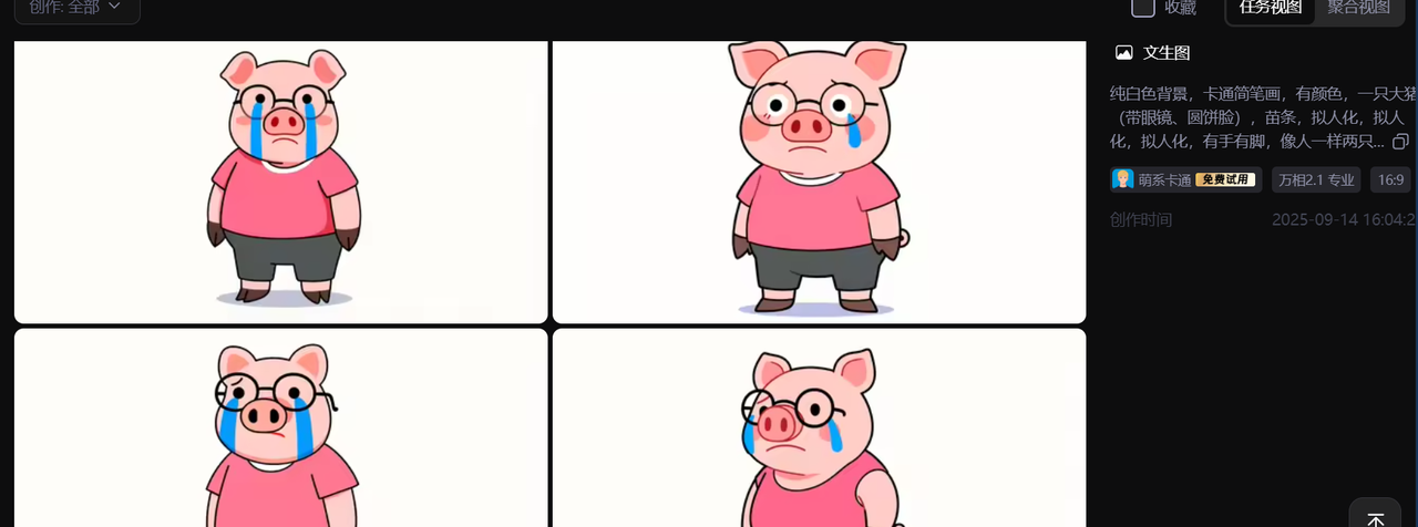 【教学类-36-14】20250915（通义万相）万相2.1专业“萌系卡通《牛虎乐园》（小2班成长故事）