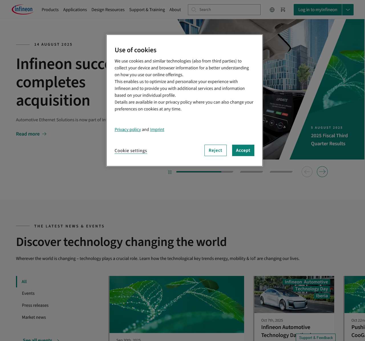 Semiconductor & System Solutions | Infineon Technologies