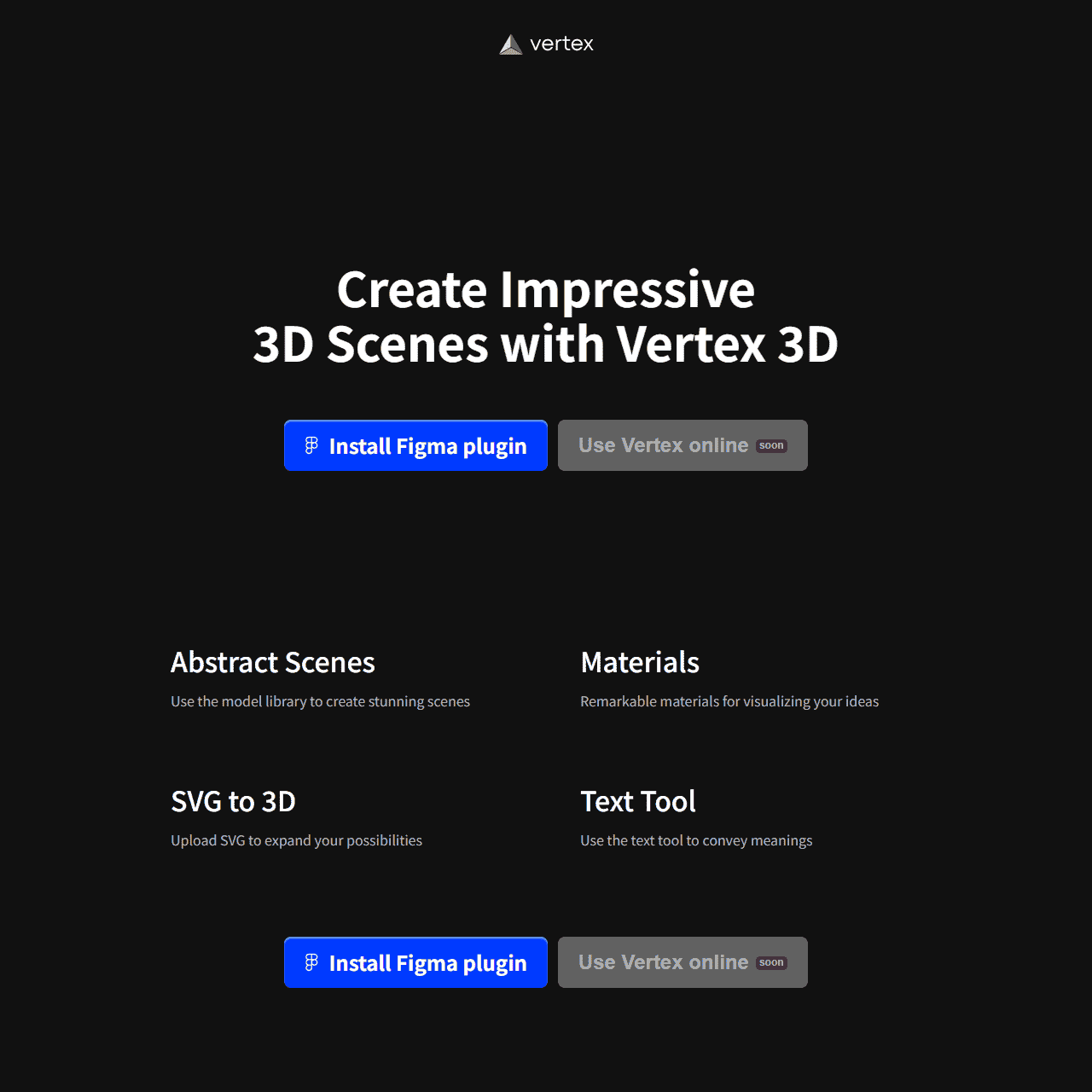 Vertex 3D. Create Impressive 3D Scenes online