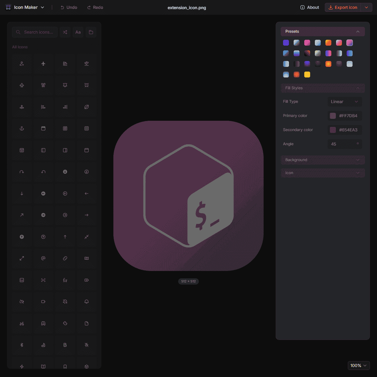 Icon Maker by Raycast