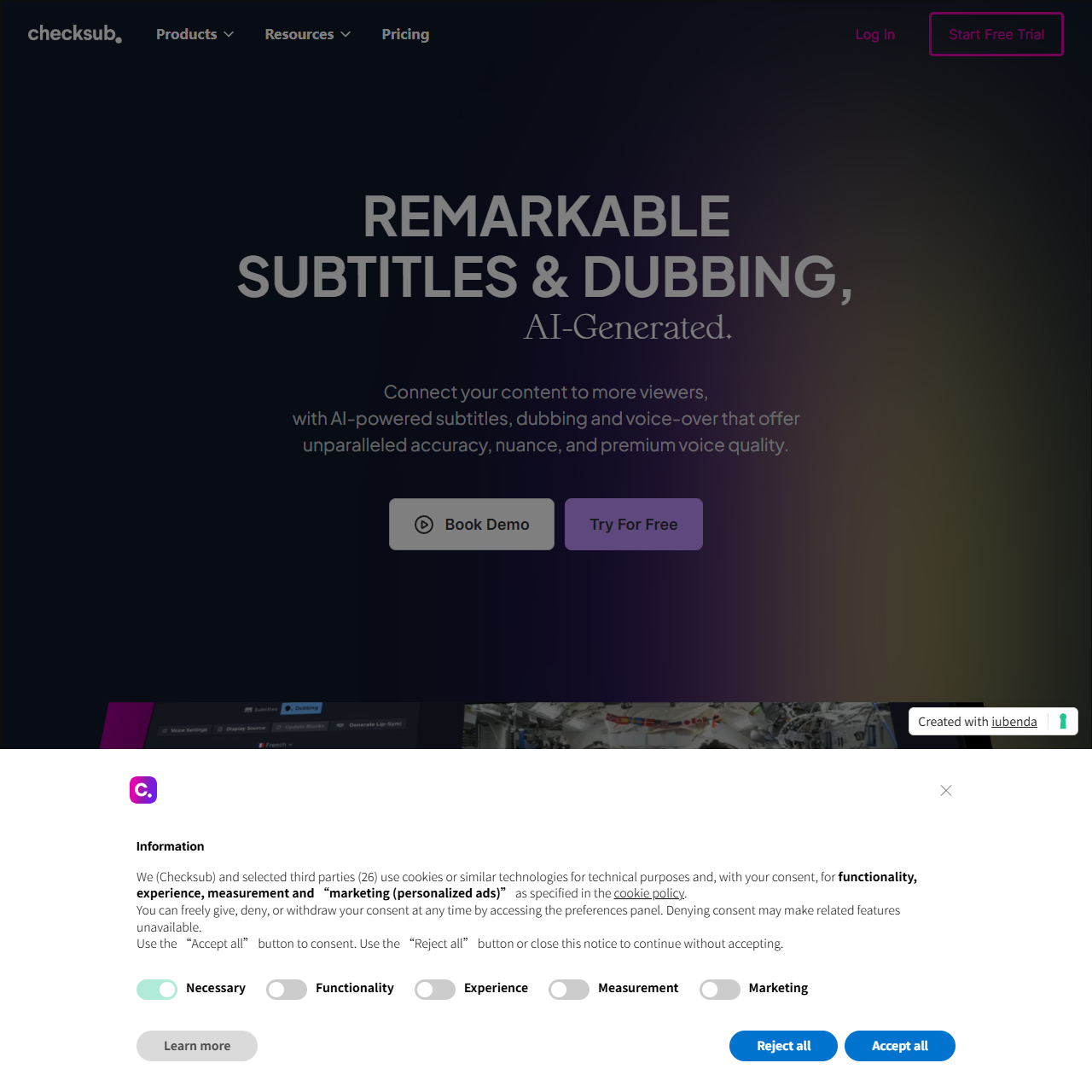 Subtitle Generator & AI Dubbing