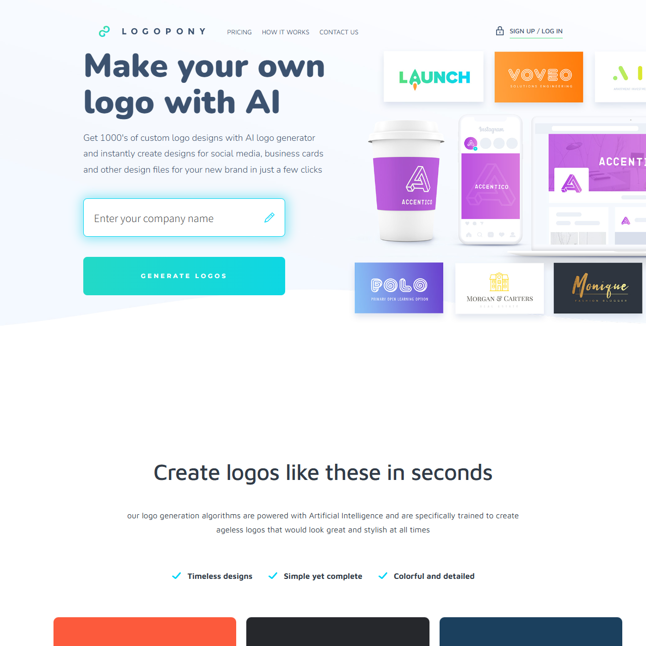 AI Logo Generator - Create Beautiful Logo in Seconds