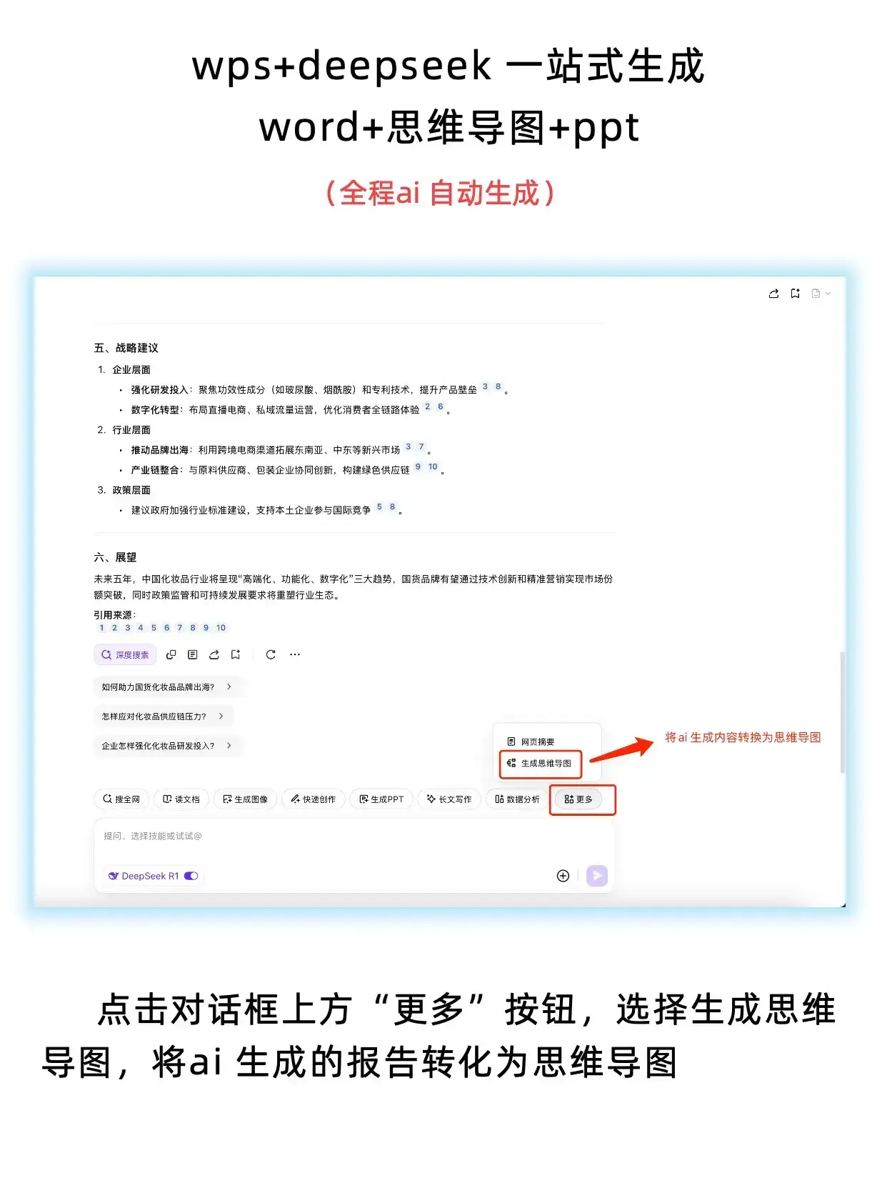 wps 加deepseek 自动化办公