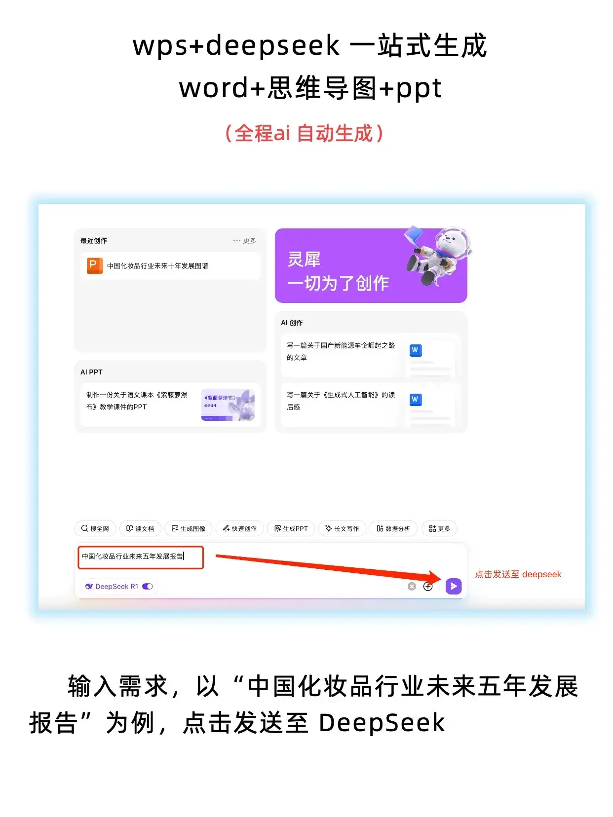 wps 加deepseek 自动化办公