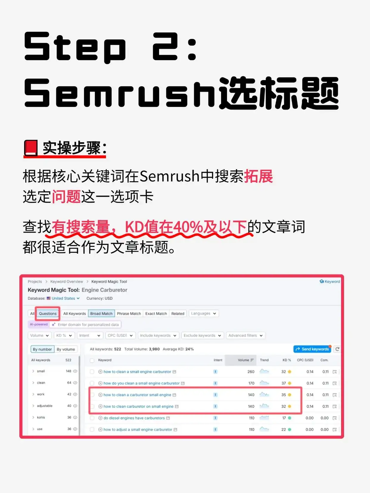 AI一分钟搞定SEO文章选题(附指令)