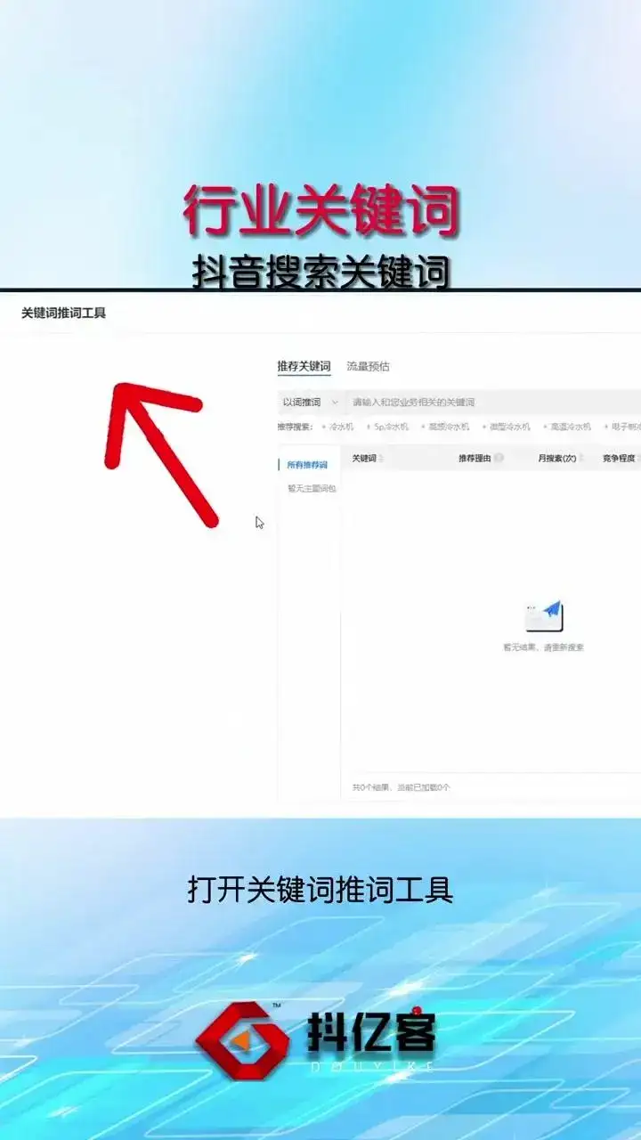 行业关键词工具的使用方法
