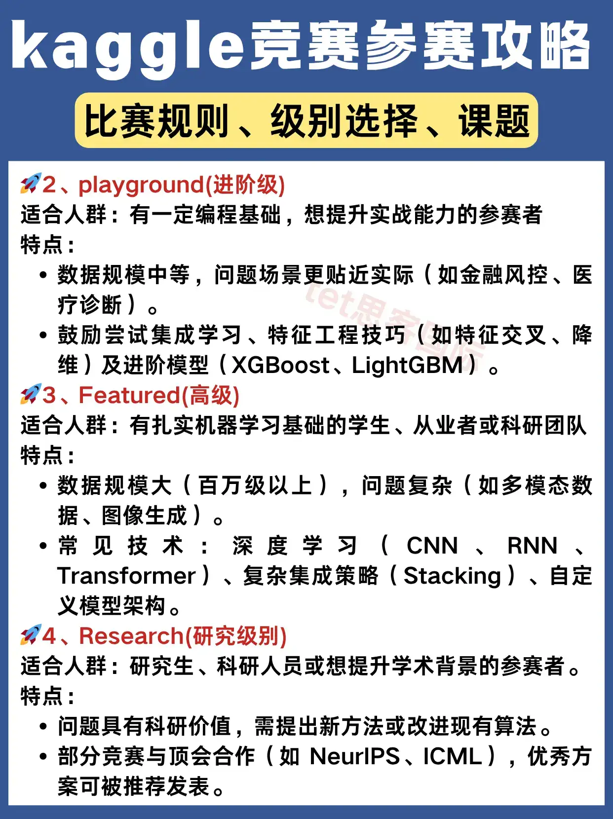 Kaggle竞赛全攻略｜新手必看的流程