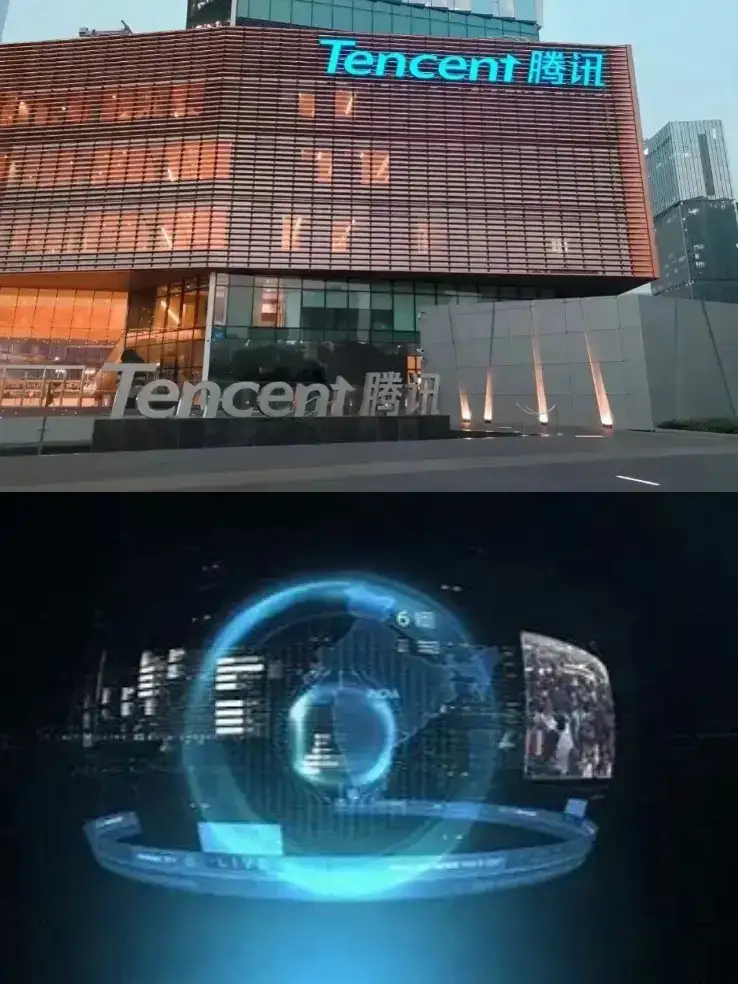 北京参观腾讯公司创新历程，新技术服务体验