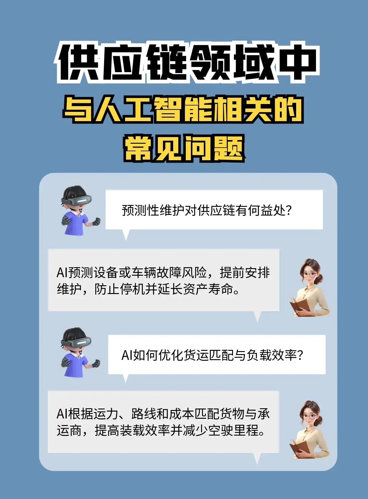 供应链人的AI秘籍 常见问题大揭秘 还在为供应链管理挠破头？AI 强势入局，正在改写供应链的游戏规则