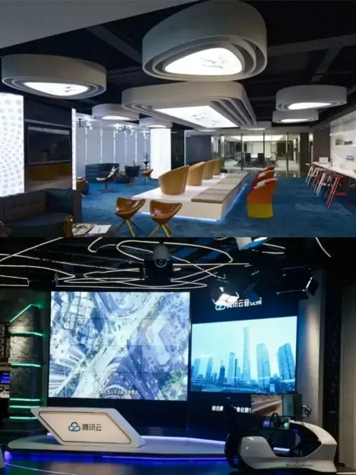 北京参观腾讯公司创新历程，新技术服务体验