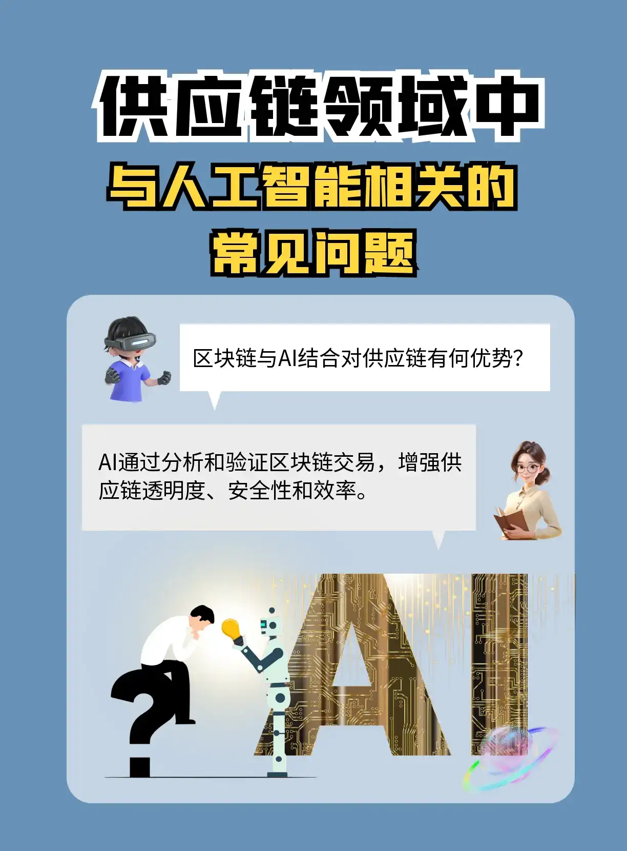 供应链人的AI秘籍 常见问题大揭秘 还在为供应链管理挠破头？AI 强势入局，正在改写供应链的游戏规则