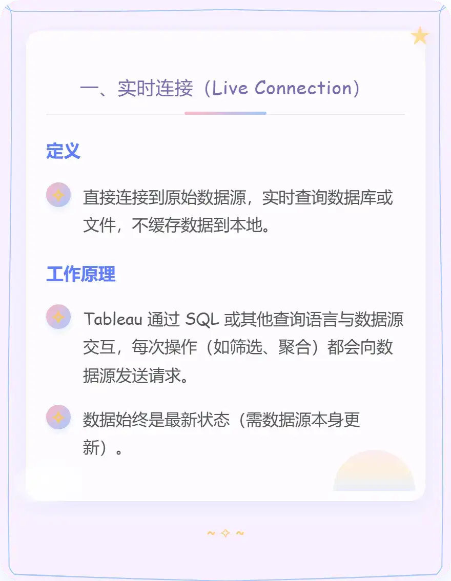 Tableau | 实时连接和数据提取一