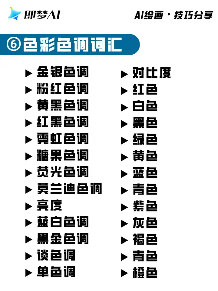 【AI绘画关键词终极宝典】一键get