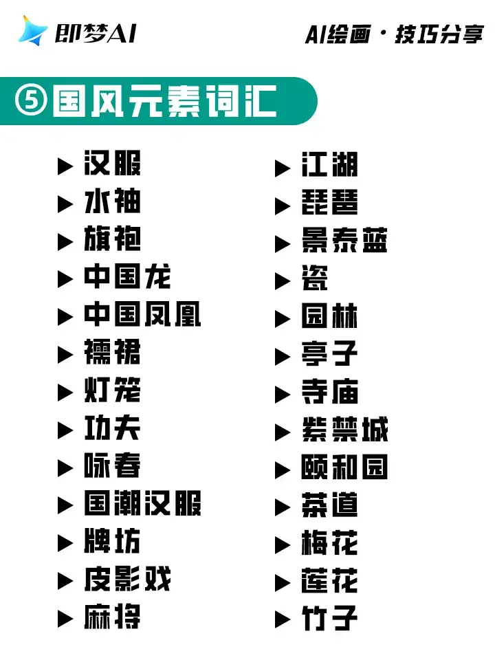 【AI绘画关键词终极宝典】一键get