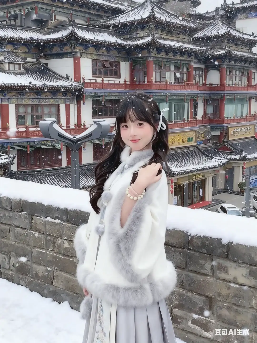 零成本拥有雪景照咯❄