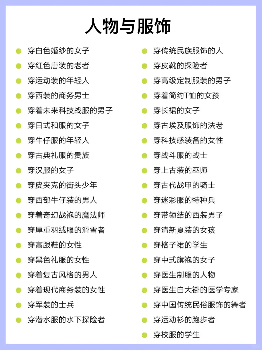 即梦和豆包 AI绘图 80种万能 提示词