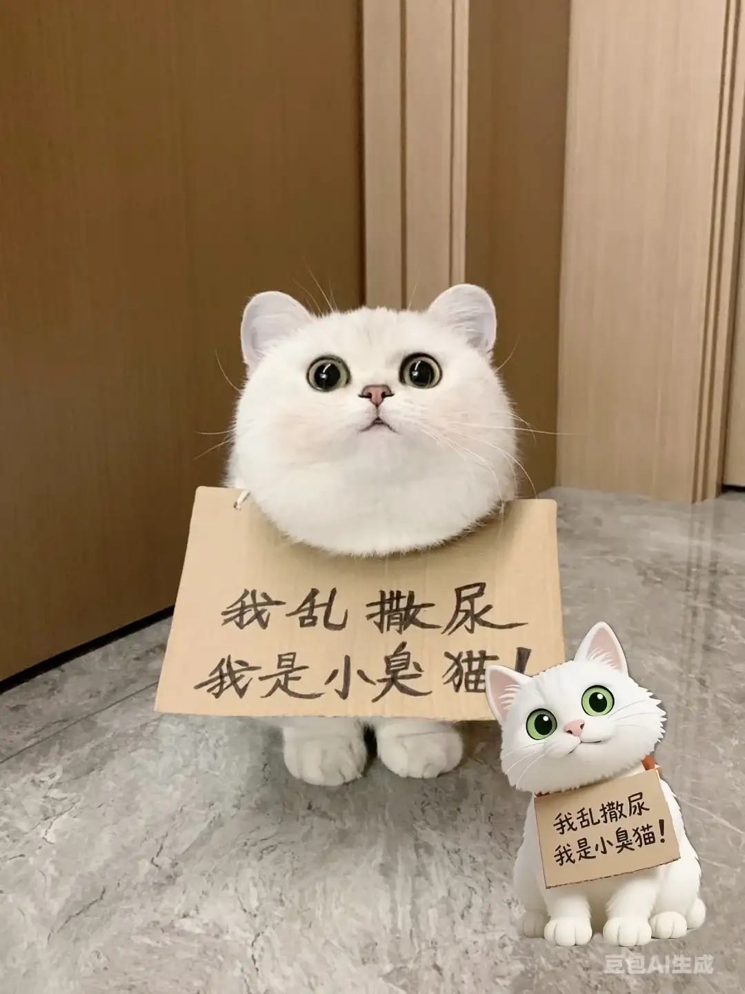 我也有emoji小猫啦！附免拼贴教程