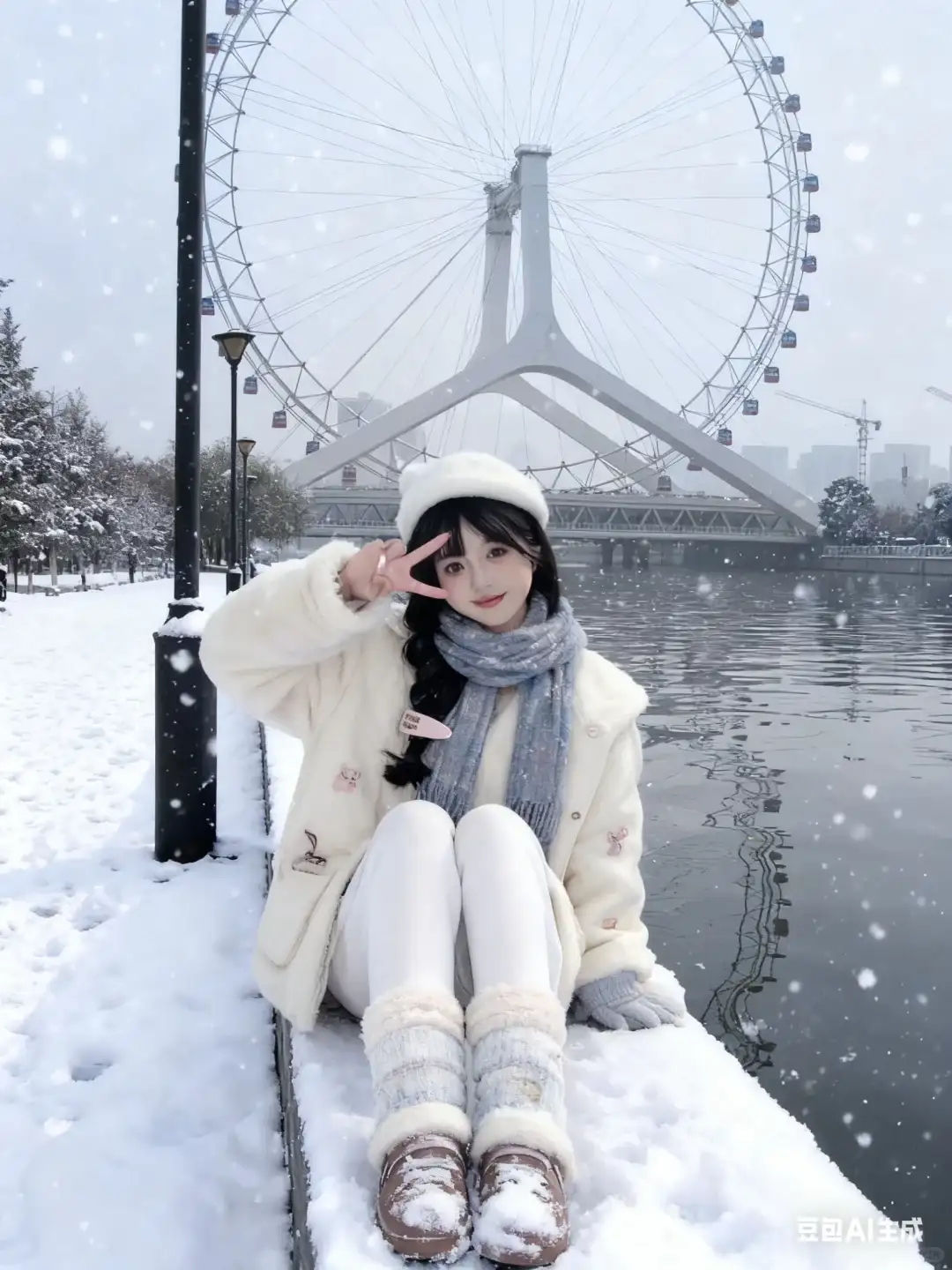 零成本拥有雪景照咯❄