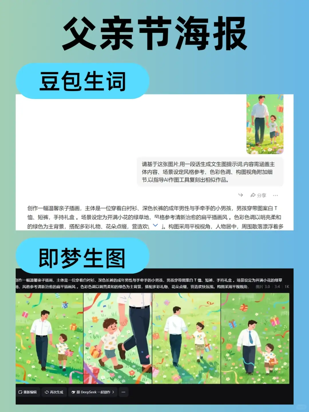 豆包+即梦，1:1复刻同款图，实用教程