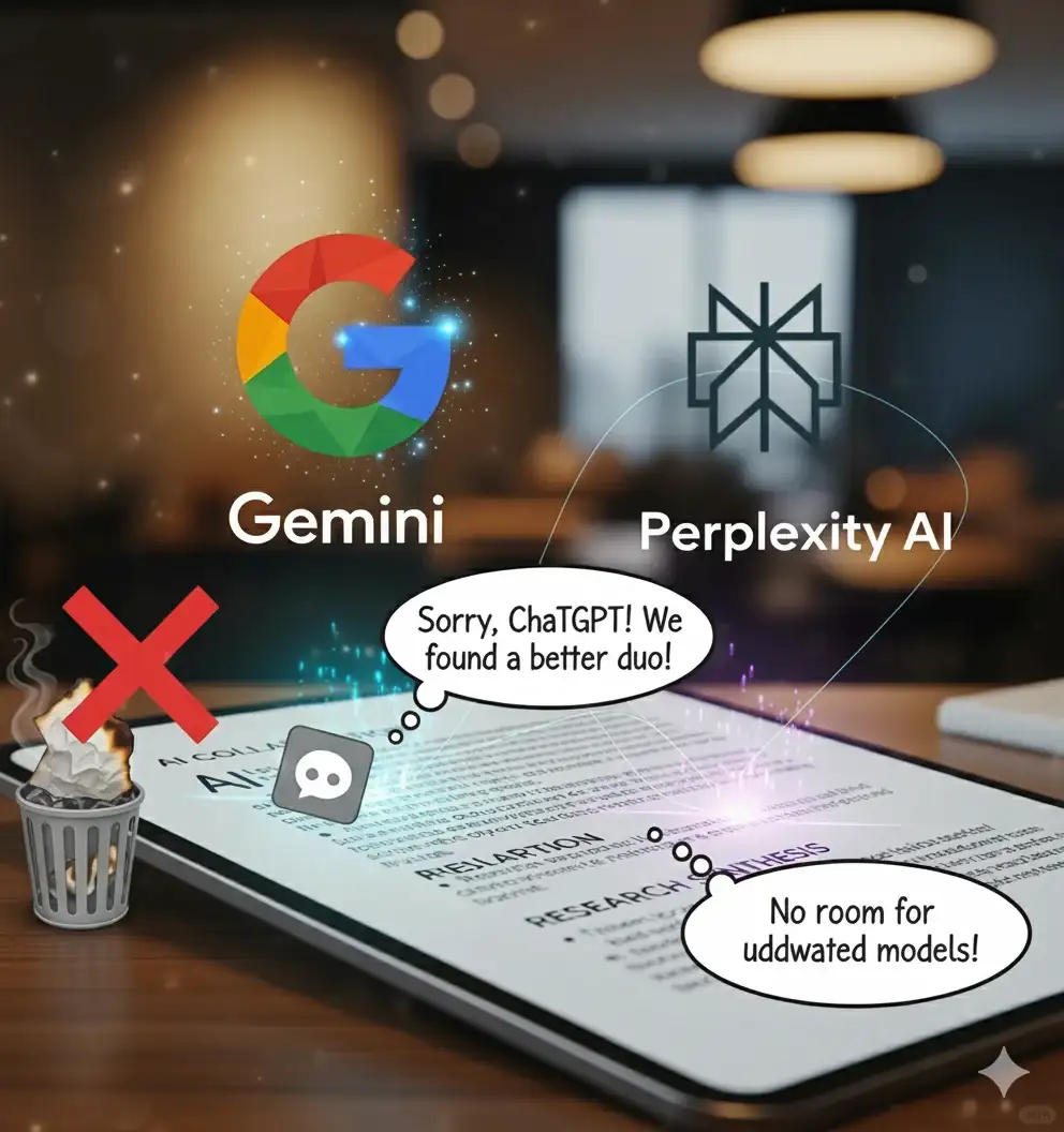 Gemini+ Perplexity超低成本淘汰GPT｜攻略
